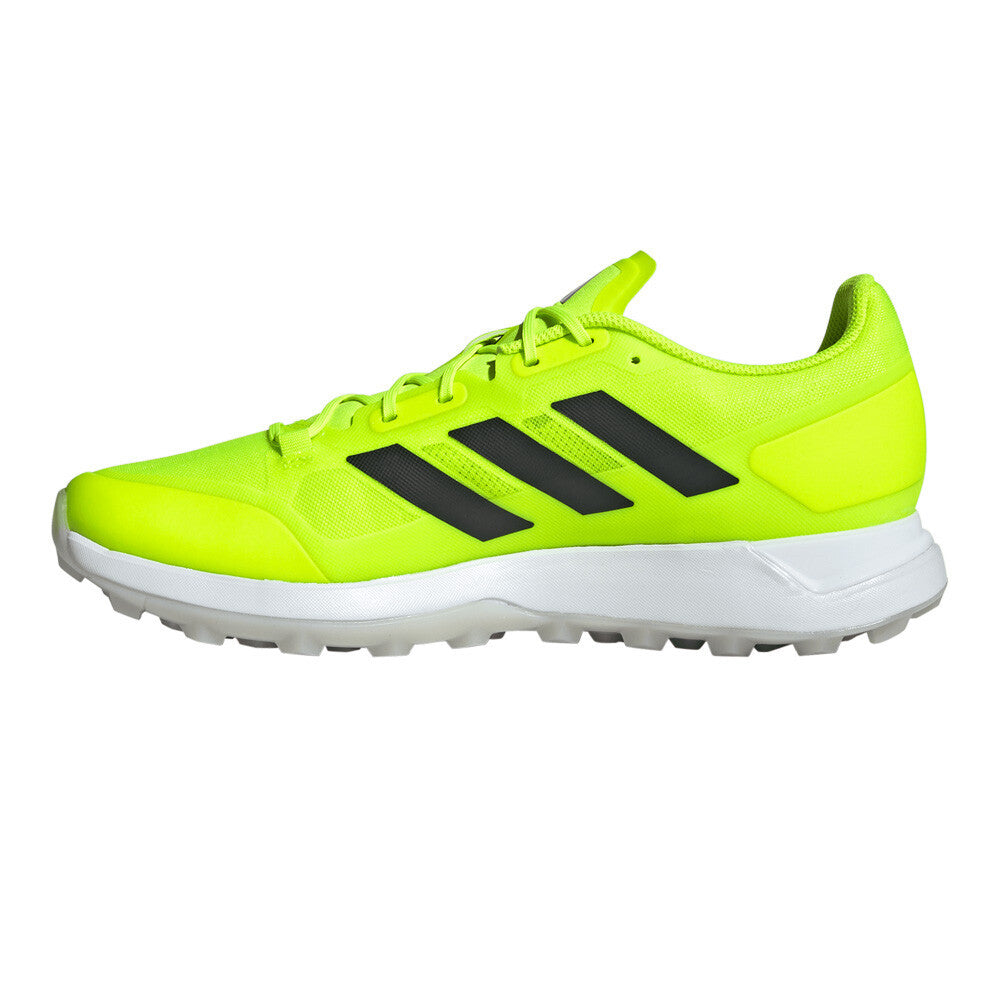 adidas Zone Dox 2.2 S Men's Hockey Shoes - Pure Teal/Zero Metallic/Lucid Lemon