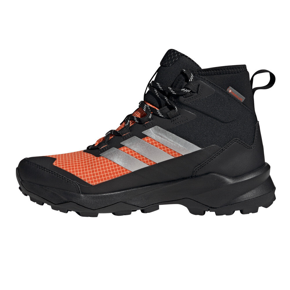adidas Terrex Skychaser AX5 GORE-TEX Mid Men's Walking Boots - Core Black/Silver Metallic/Semi Impact Orange
