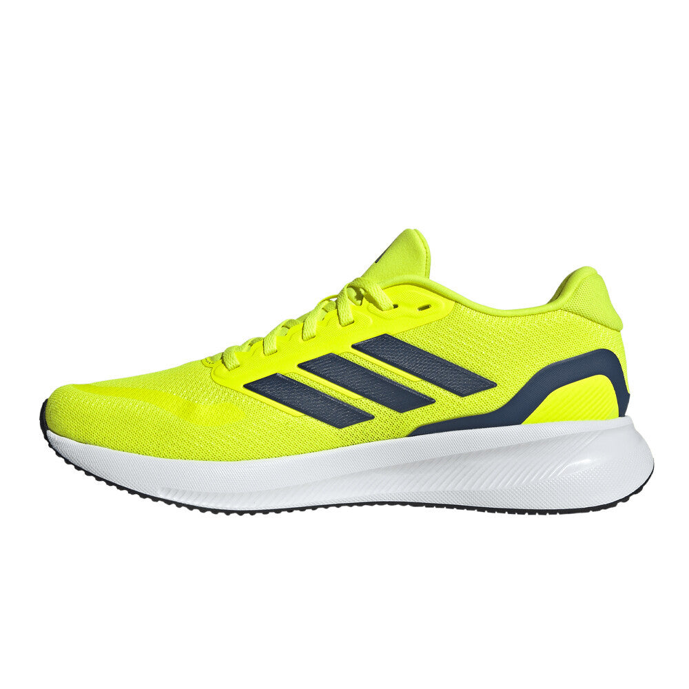 adidas Runfalcon 5 Men's Running Shoes - Solar Yellow/Dark Blue/White