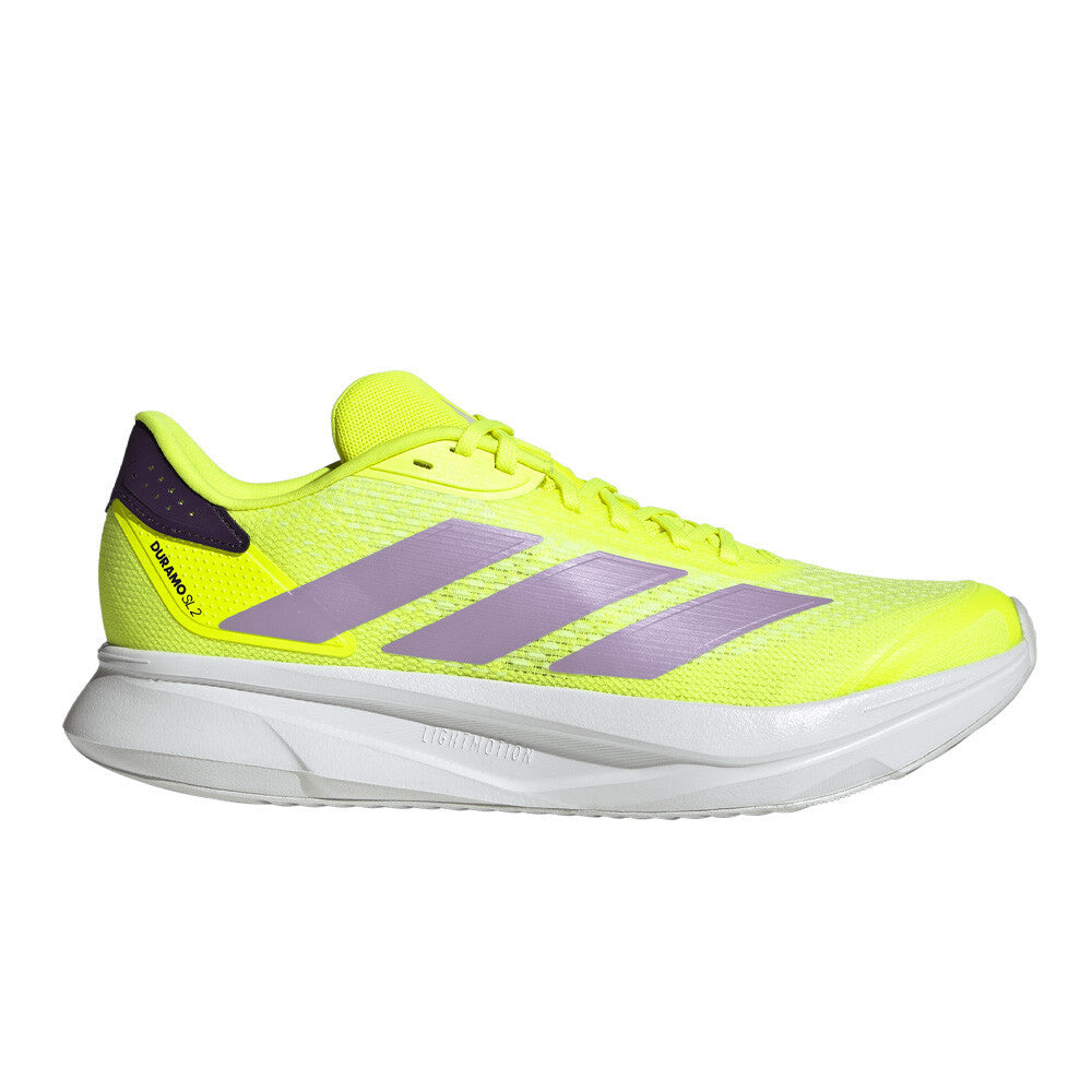 adidas Duramo SL 2 Men's Running Shoes - Solar Yellow/Powder Plum/Aurora Plum