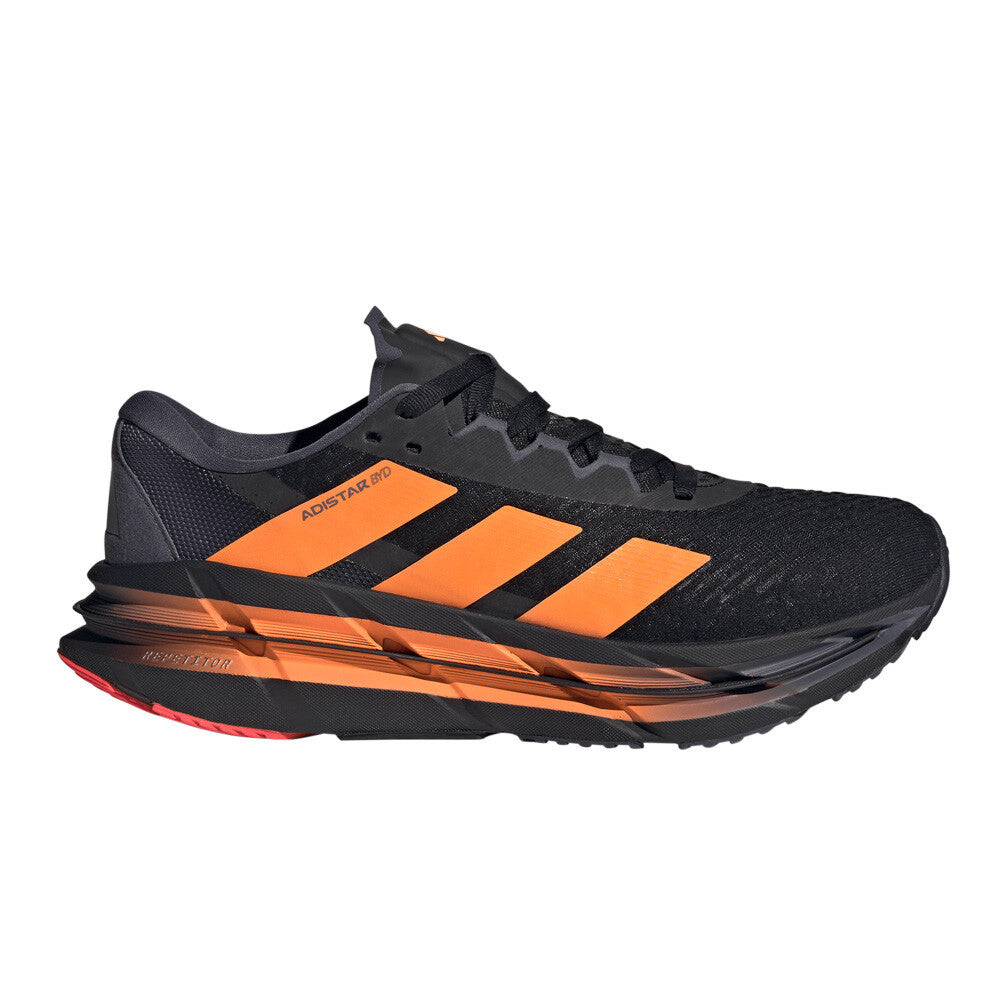 adidas Adistar BYD Men's Running Shoes - Core Black/Lucid Orange/Aurora Onix