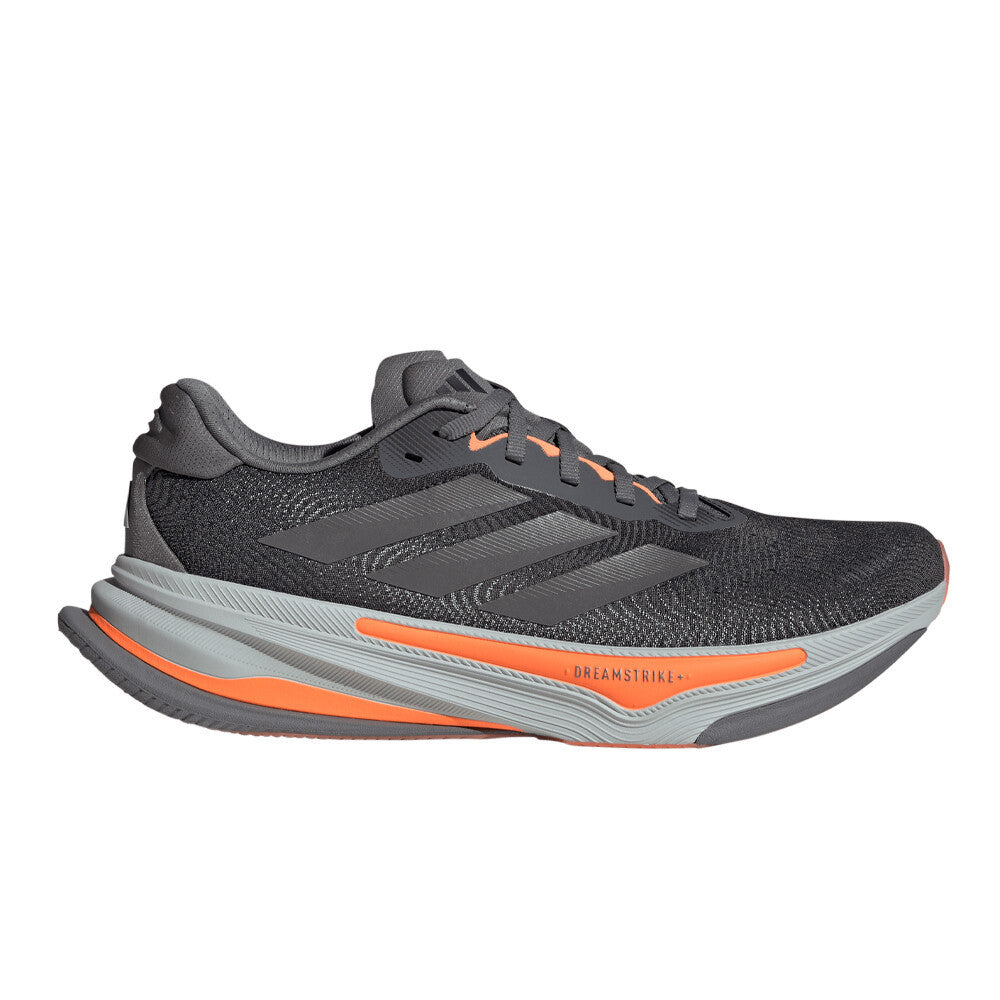 adidas Supernova Prima 2 Men's Running Shoes - Grey Four/Iron Metallic/Lucid Orange
