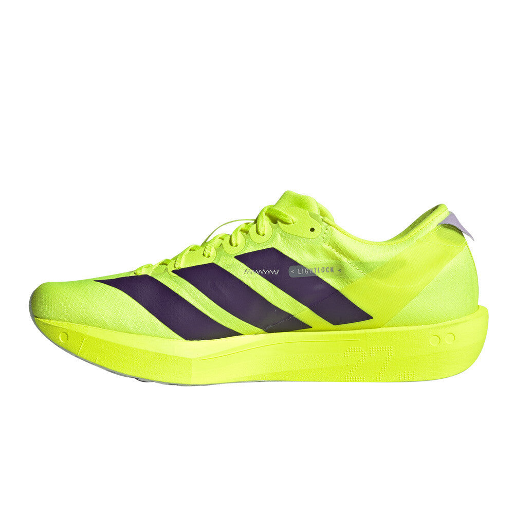 adidas Adizero Adios 9 Men's Running Shoes - Solar Yellow/Aurora Plum/Powder Plum