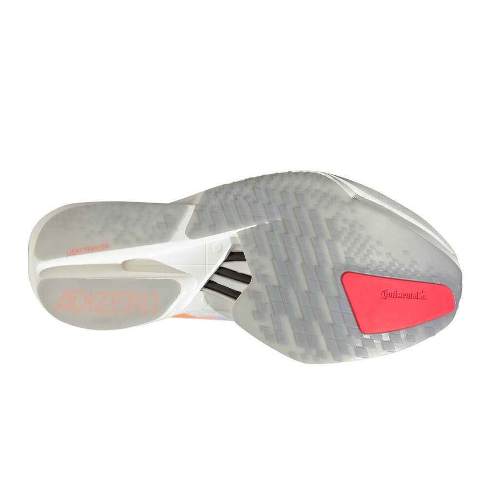 adidas Adizero Adios Pro 4 Women's Running Shoes - White/Beam Orange/Lucid Red