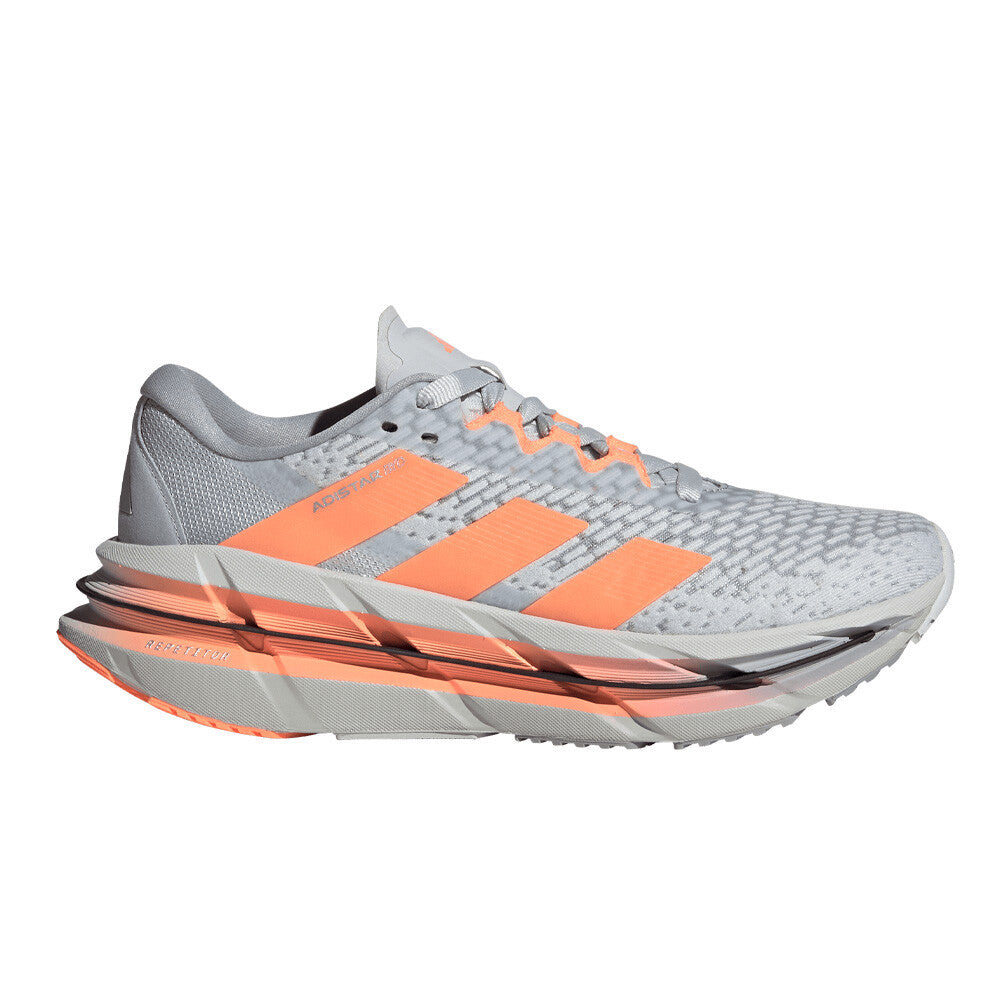 adidas Adistar BYD Women's Running Shoes - Clear Grey/Beam Orange/Halo Silver