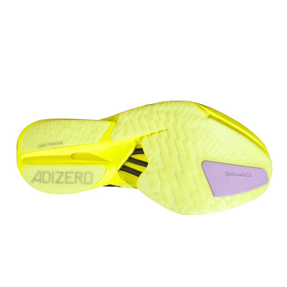adidas Adizero Adios Pro 4 Women's Running Shoes - Solar Yellow/Aurora Plum/Powder Plum