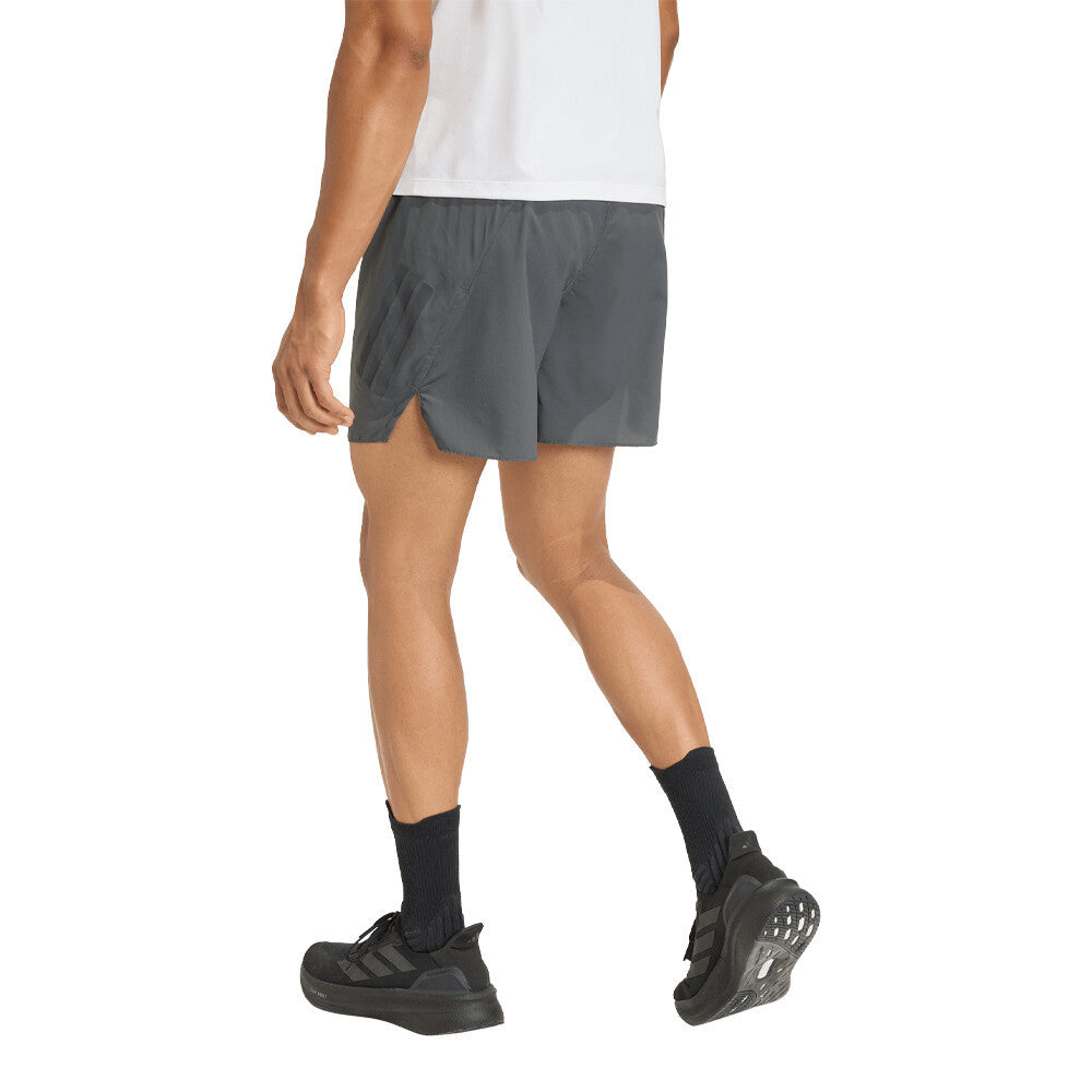 adidas ADI365 Iconic 7 Inch Men's Running Shorts - Grey Six