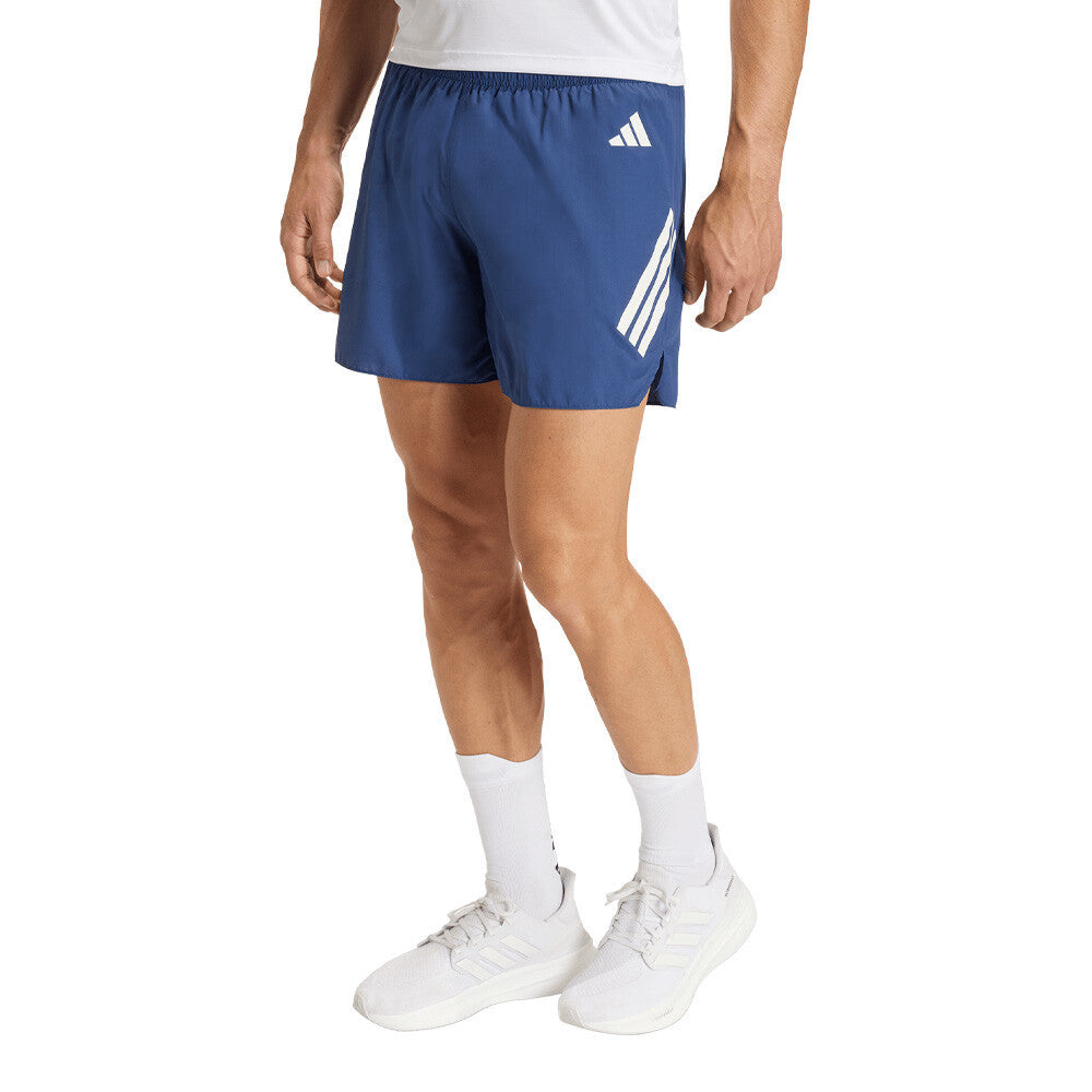 adidas ADI365 Iconic 7 Inch Men's Running Shorts - Tech Indigo