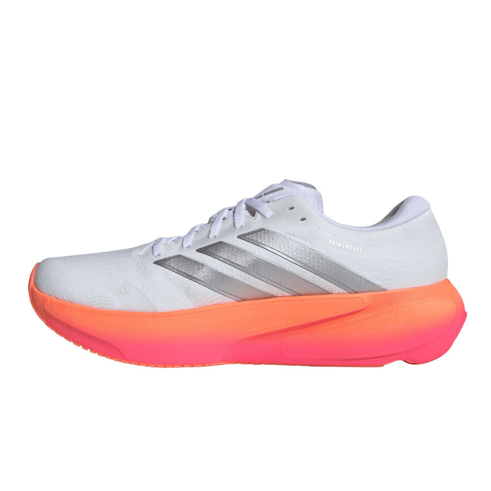 adidas Supernova Rise 3 Men's Running Shoes - Cloud White/Silver Metallic/Lucid Pink