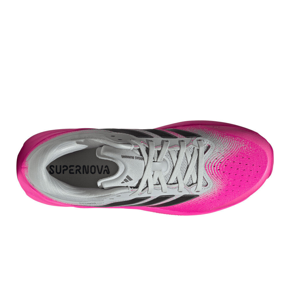 adidas Supernova Rise 3 Men's Running Shoes - Shock Pink/Carbon/Wonder Silver