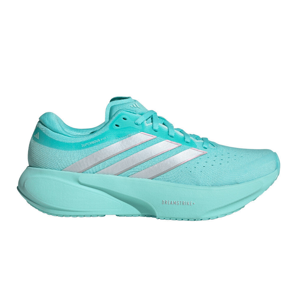 adidas Supernova Rise 3 Women's Running Shoes - Flash Aqua/Cloud White/Silver Metallic