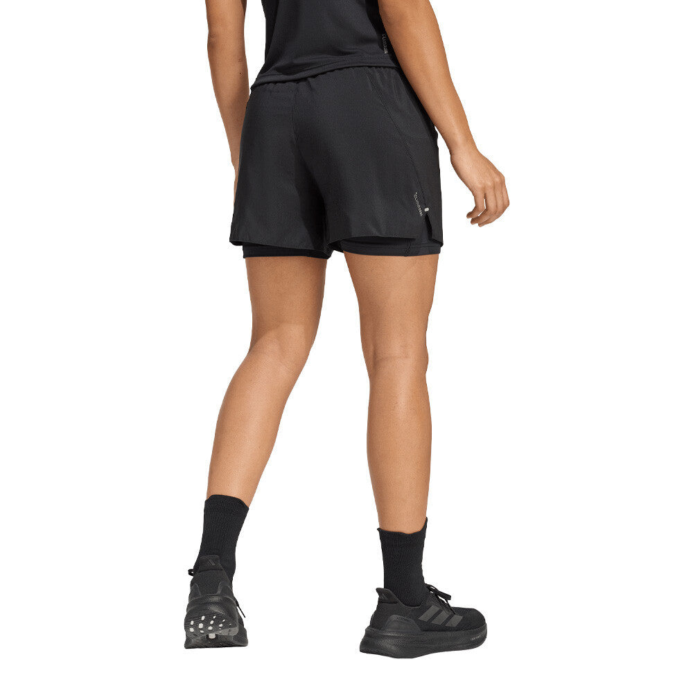 adidas ADI365 Essentials 2-In-1 Women's Shorts - Black