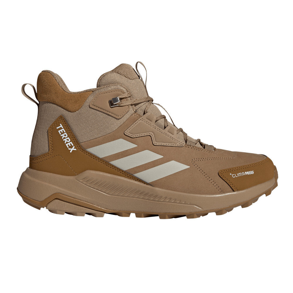 adidas Terrex Anylander Mid Leather Waterproof Men's Walking Boots - Cardboard/Wonder Alumina/Bronze Strata