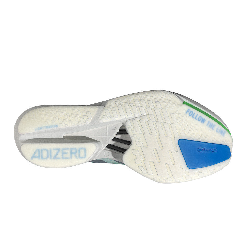 adidas Adizero Adios Pro 4 Men's Running Shoes - Aqua/Iron Metallic/Grey One