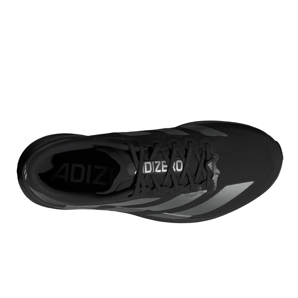 adidas Adizero Evo SL Woven Men's Running Shoes - Core Black/Iron Metallic/Carbon