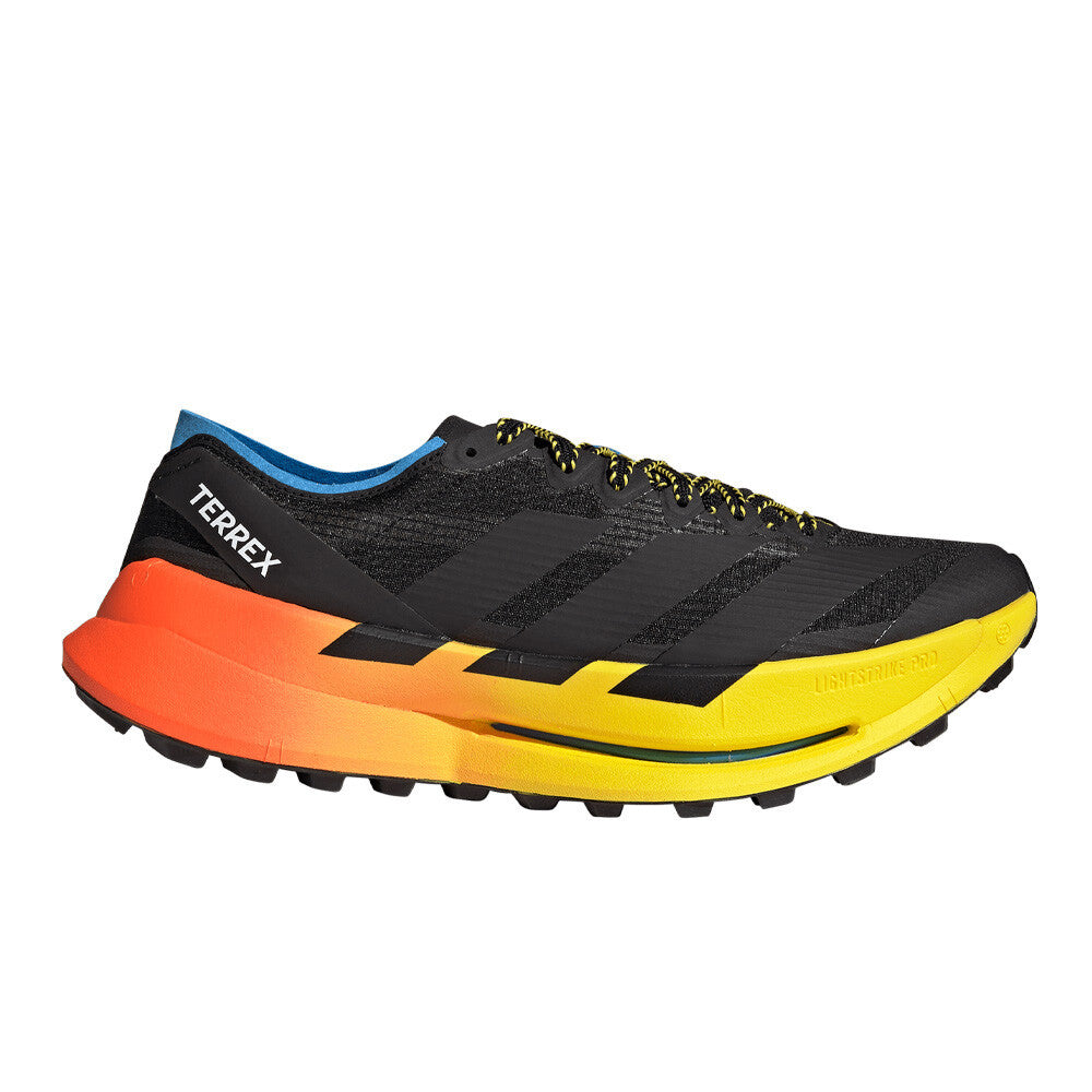 adidas Terrex Agravic Speed Ultra 2 Men's Trail Running Shoes - Core Black/Lucid Ray Blue