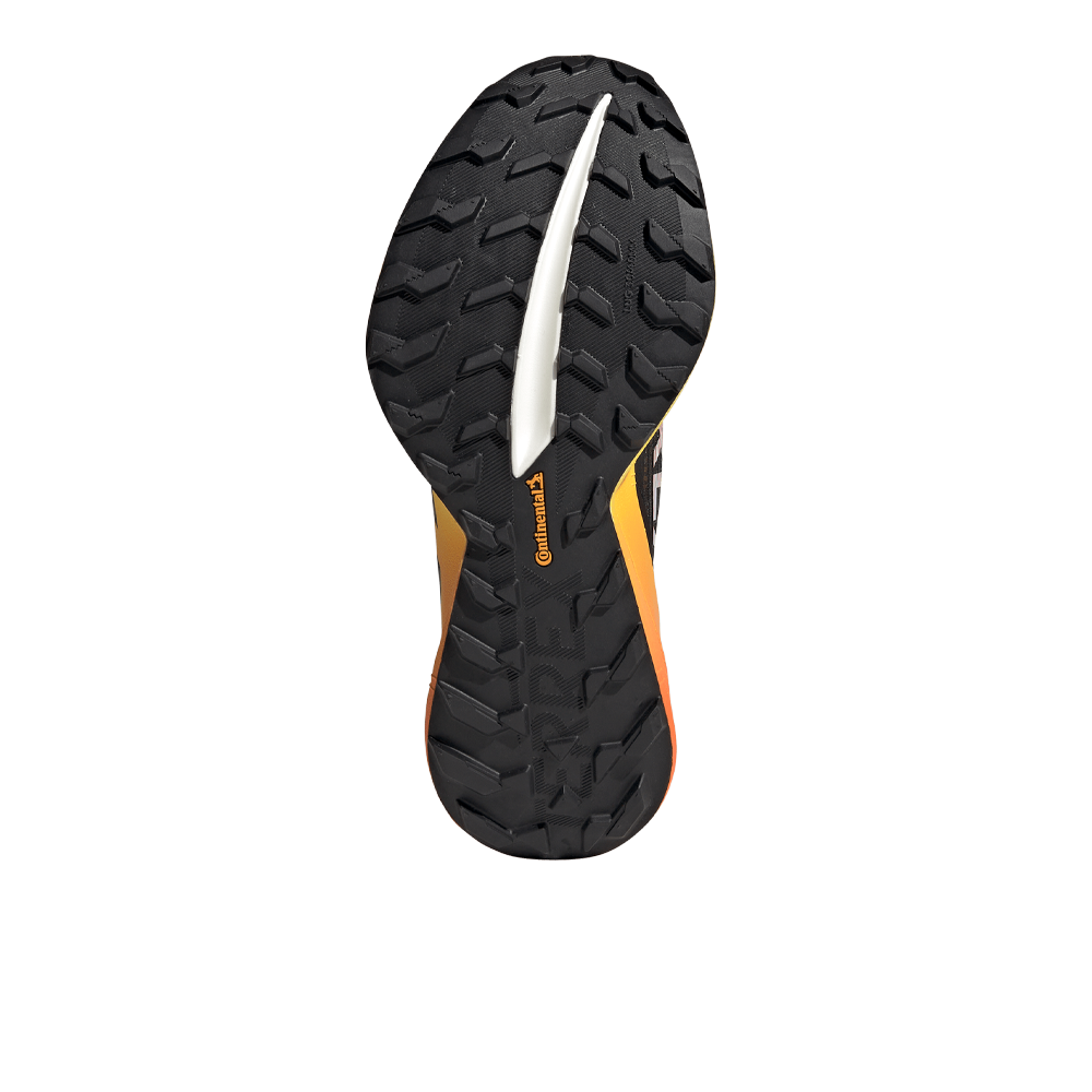 adidas Terrex Agravic Speed Ultra 2 Women's Trail Running Shoes - Carbon/Core Black/Glow Blue