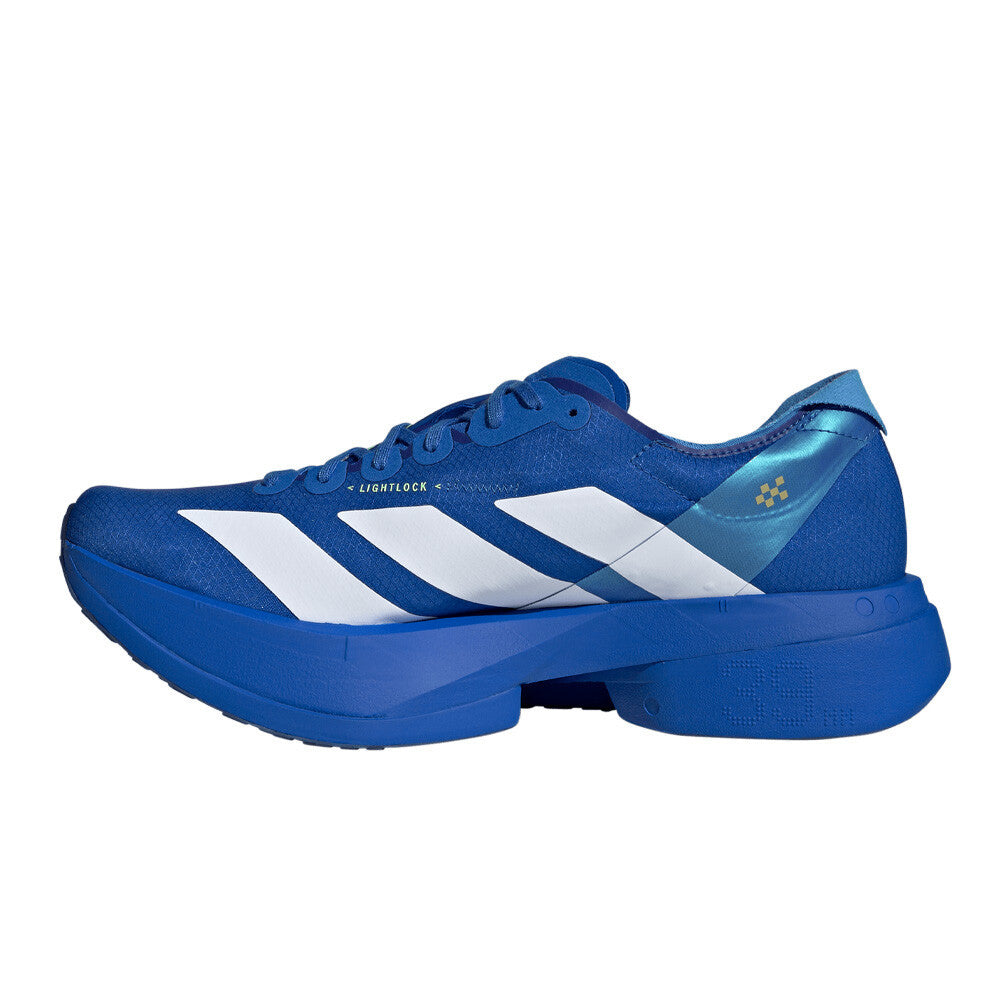adidas Adizero Adios Pro 4 Men's Running Shoes - Blue/Cloud White/Lime Burst