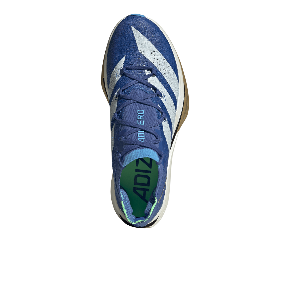 adidas Adizero Prime X 3 Strung Men's Running Shoes - Blue/Cloud White/Burst Blue