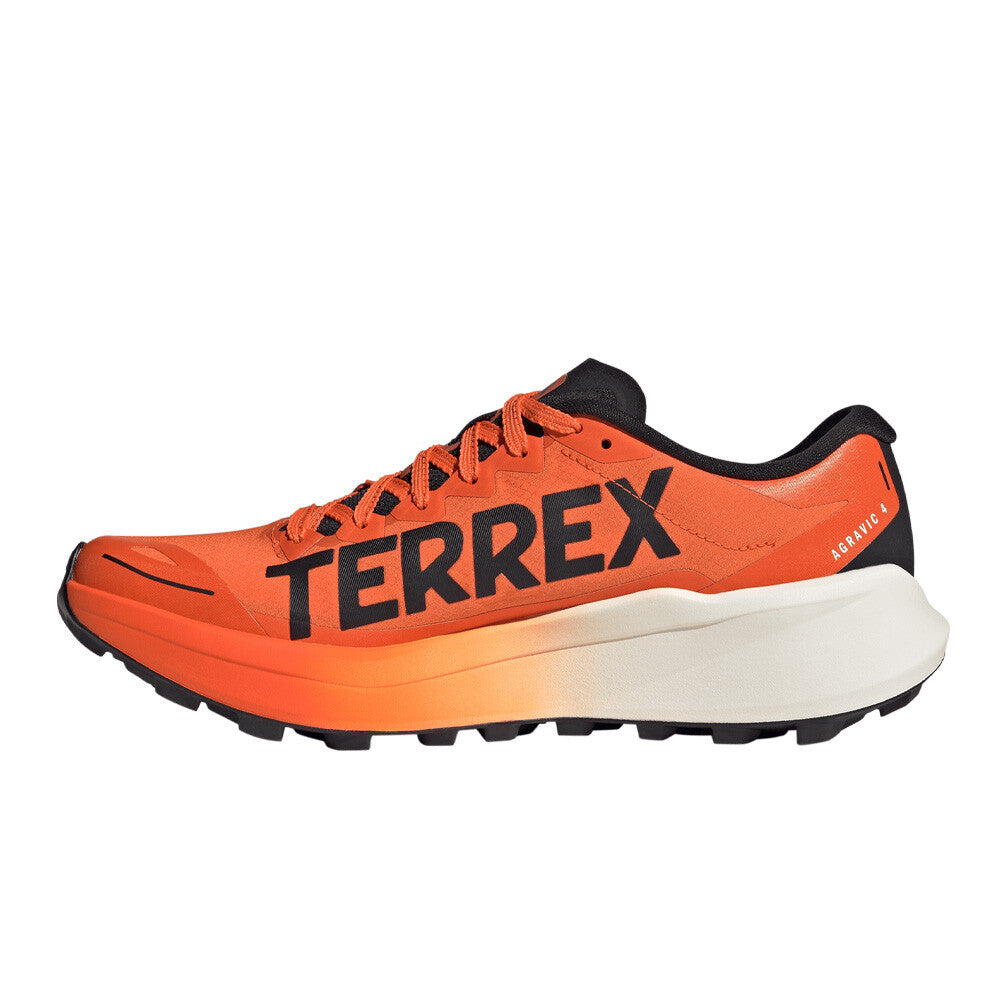 adidas Terrex Agravic 4 Men's Trail Running Shoes - Impact Orange/Core Black/Pure Orange