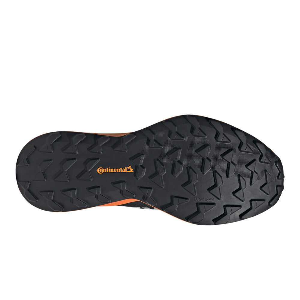 adidas Terrex Agravic 4 Men's Trail Running Shoes - Core Black/Grey/Semi Impact Orange