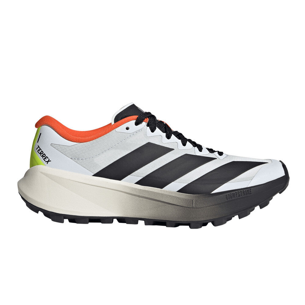 adidas Terrex Agravic 4 Women's Trail Running Shoes - Cloud White/Core Black/Semi Impact Orange
