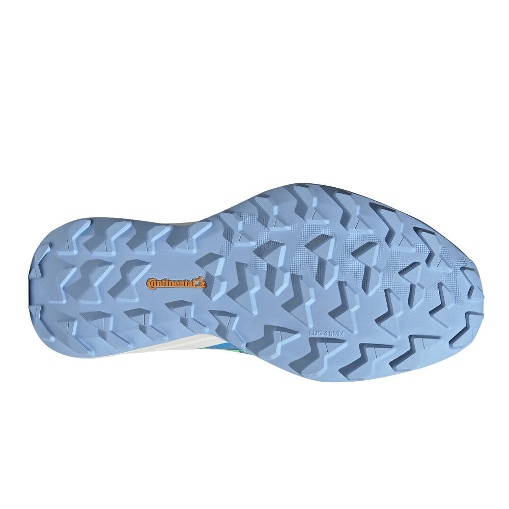 adidas Terrex Agravic 4 Women's Trail Running Shoes - Blue Burst/Off White/Lime Burst