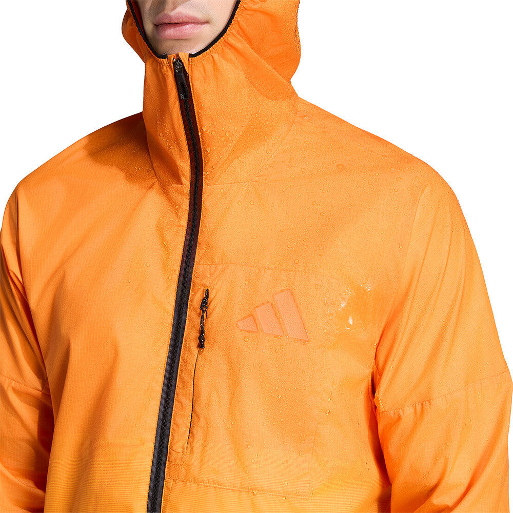 adidas Terrex Xperior Clima365 Light Windweave Men's Jacket - Semi Impact Orange/Pure Tangerine