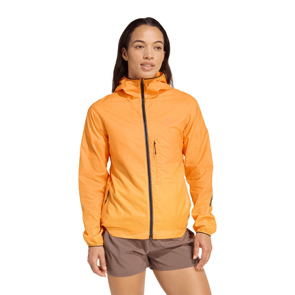 adidas Terrex Xperior Clima365 Light Windweave Women's Jacket - Semi Impact Orange/Pure Tangerine