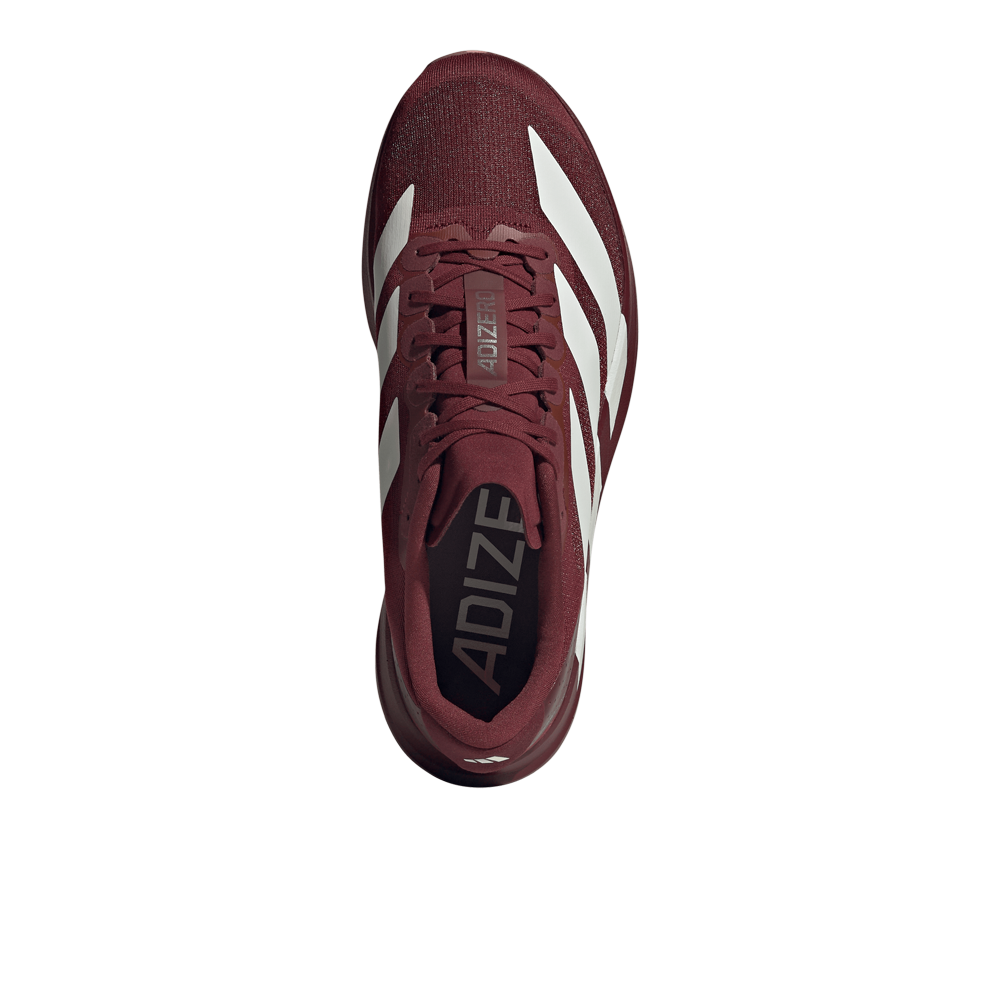 adidas Adizero Evo SL Men's Running Shoes - Shadow Red/Off White/Iron Metallic