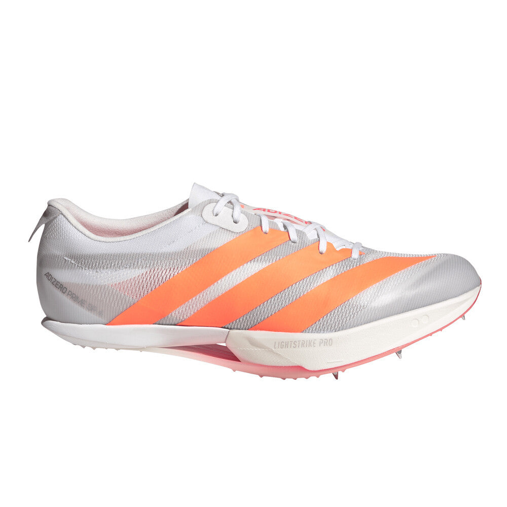 adidas Adizero Prime SP 4 Men's Running Spikes - Cloud White/Lucid Orange/Lucid Red