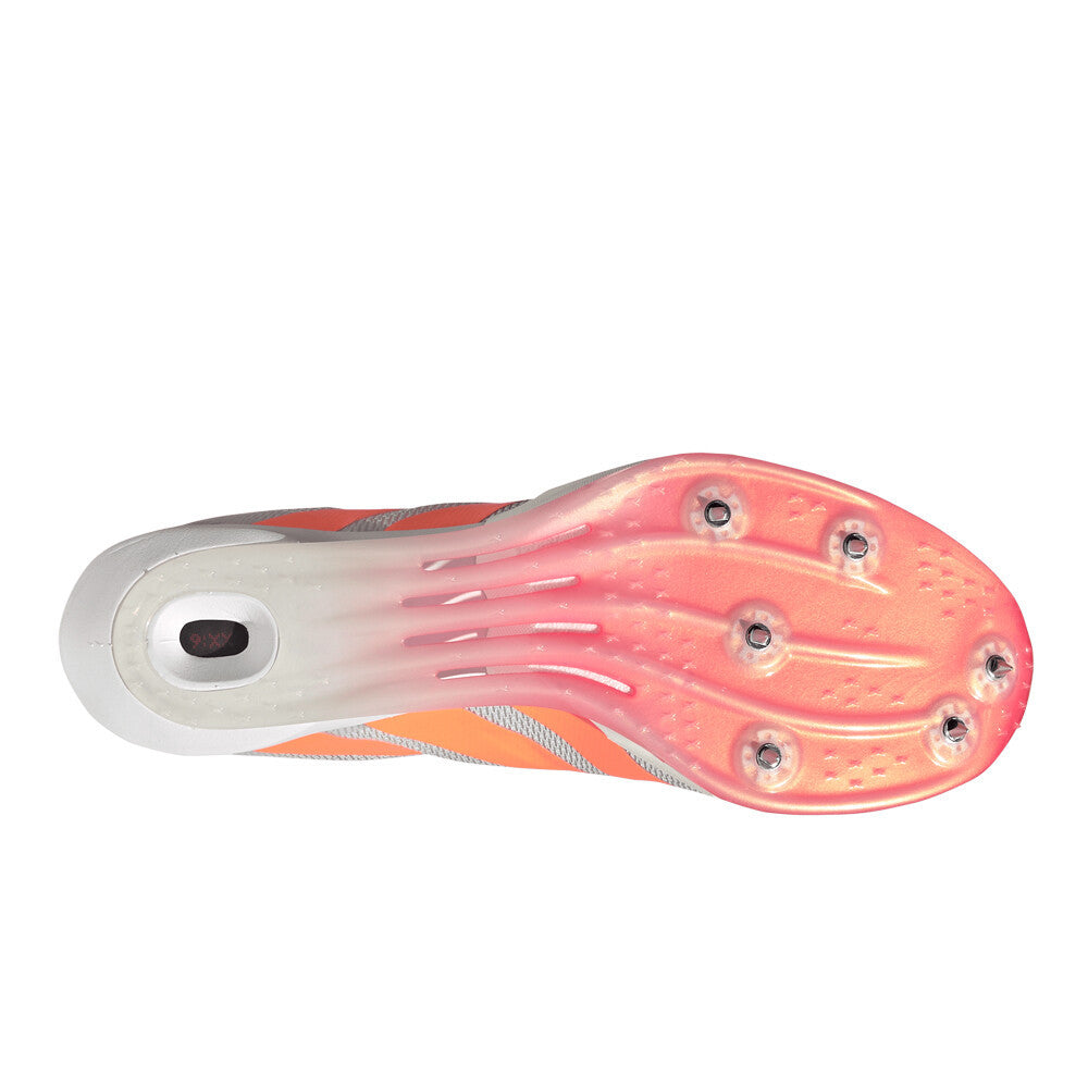 adidas Adizero Prime SP 4 Men's Running Spikes - Cloud White/Lucid Orange/Lucid Red
