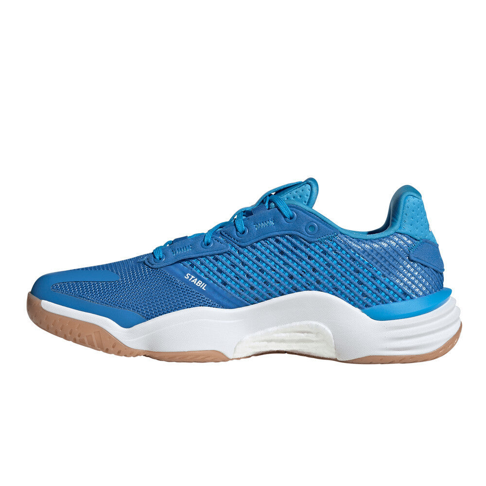 adidas Stabil 16 Men's Indoor Court Shoes - Ray Blue/Cloud White/Lucid Aquamarine