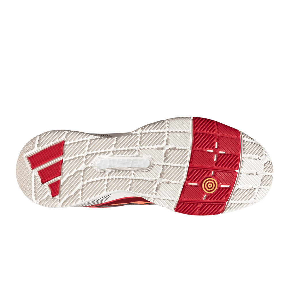 adidas Crazyquick Boost Men's Padel Shoes - Lucid Orange/Core Black/Lucid Red