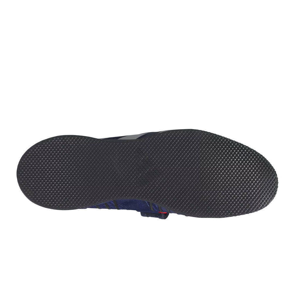 adidas Adipower 3 Men's Weightlifting Shoes - Dark Blue/Silver Metallic/Core Black