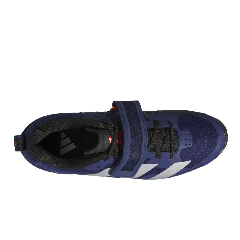 adidas Adipower 3 Men's Weightlifting Shoes - Dark Blue/Silver Metallic/Core Black