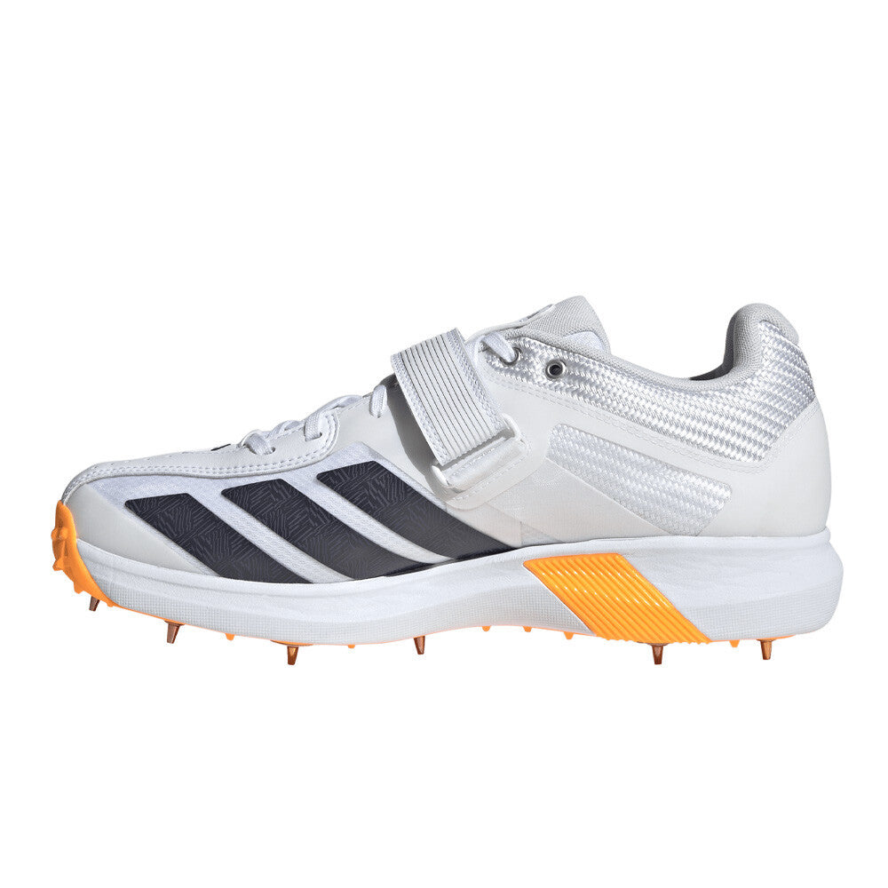 adidas Adipower Incurza Men's Cricket Spikes - Cloud White/Aurora Onix/Core Black
