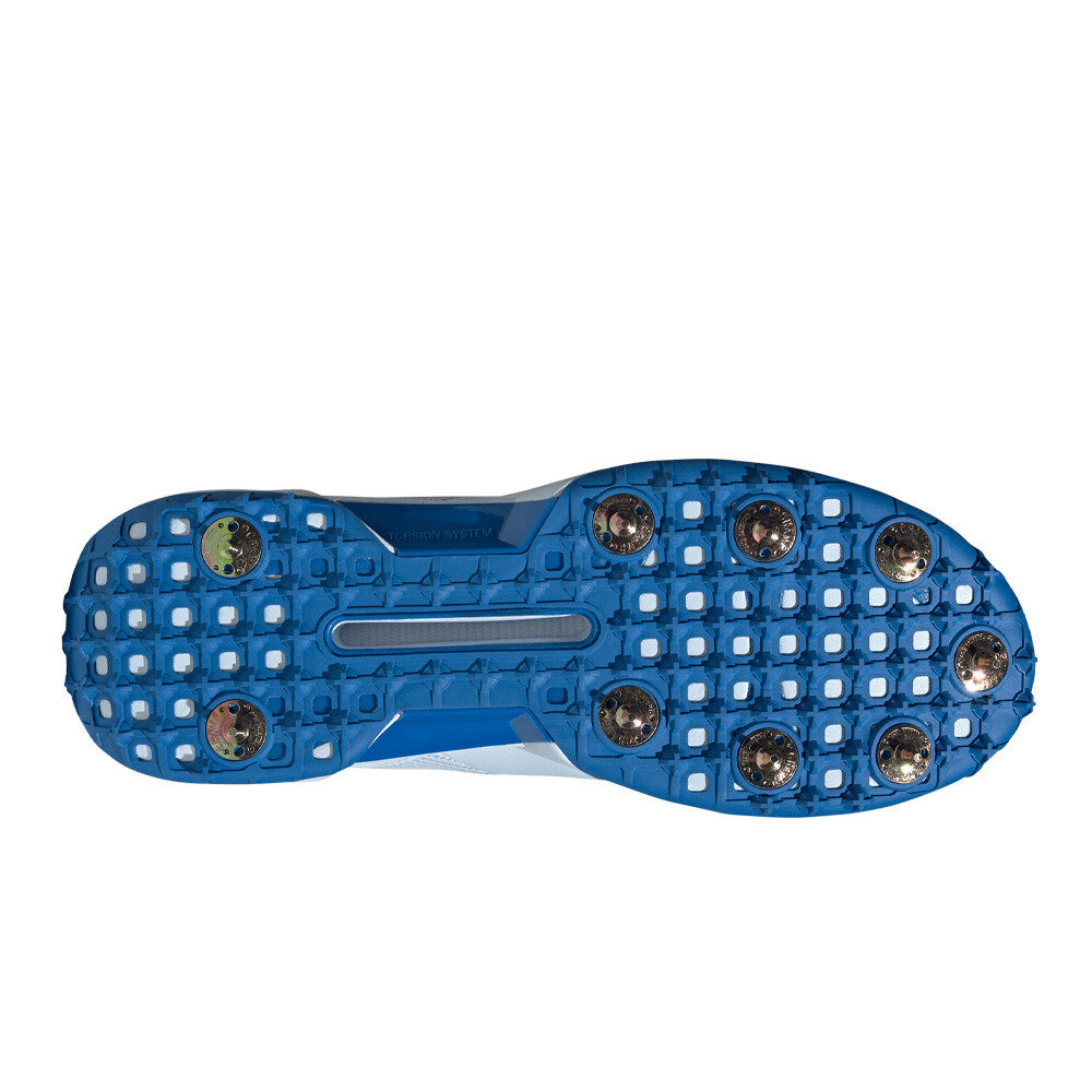 adidas 22YDs Men's Cricket Spikes - Crystal Sky/Pure Ruby/Bright Royal
