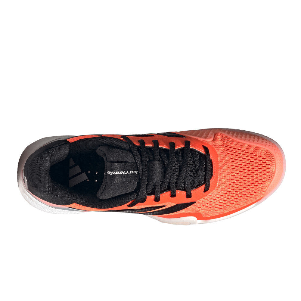 adidas Barricade 14 Men's Tennis Shoes - Lucid Orange/Core Black/Pure Orange