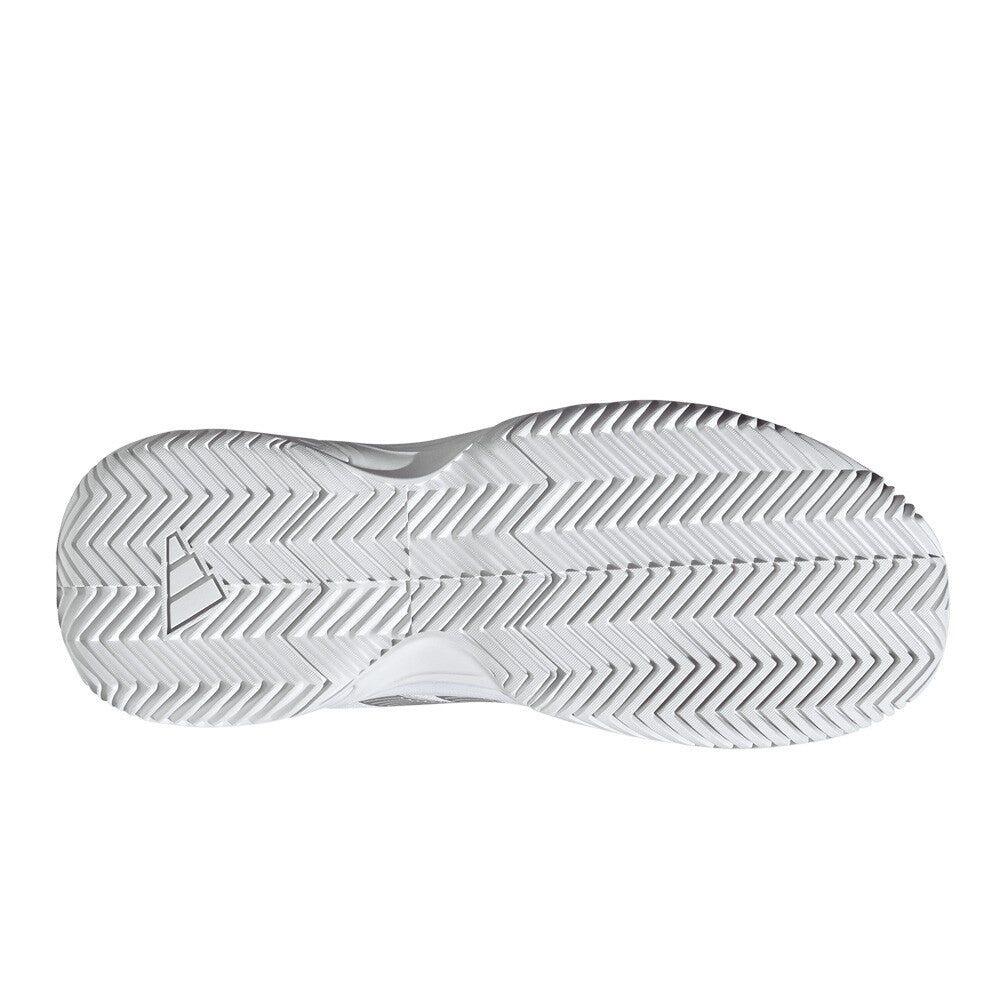 adidas GameCourt 2 Women's Tennis Shoes - Cloud White/Silver Metallic