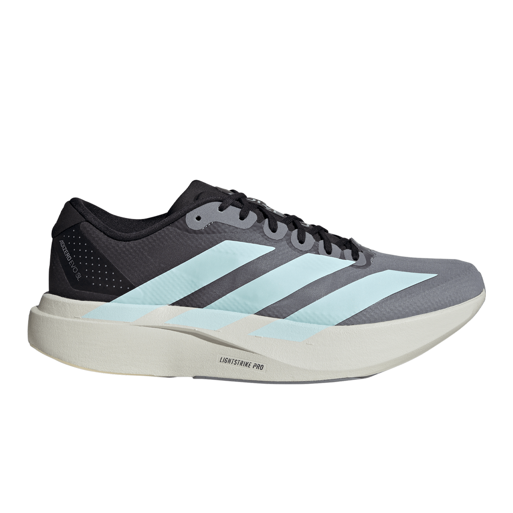 adidas Adizero Evo SL Woven Men's Running Shoes - Grey Three/Halo Mint/Core Black