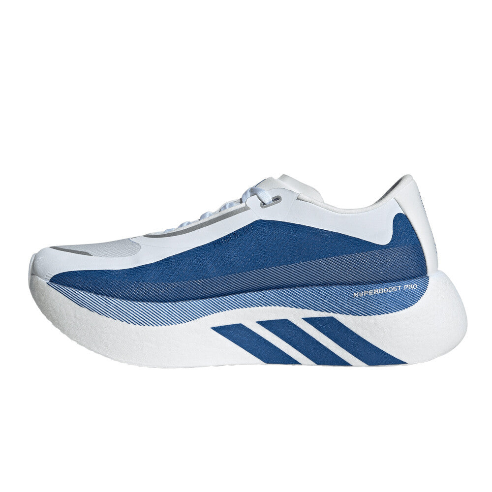 adidas Hyperboost Edge Men's Running Shoes - Cloud White/Equipment Blue/Zero Metallic