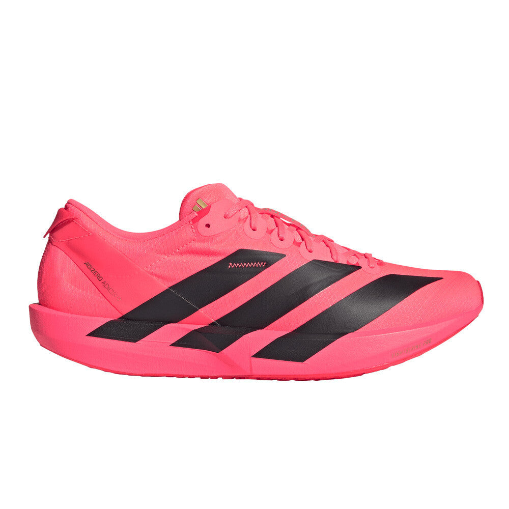 adidas Adizero Adios 9 Men's Running Shoes - Solar Turbo/Core Black/Lucid Red