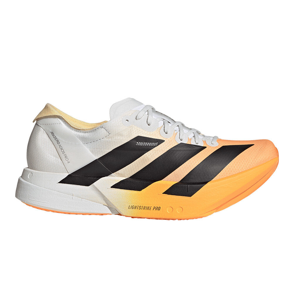 adidas Adizero Adios Pro 4 Men's Running Shoes - Lucid Tangerine/Core Black/Crystal White