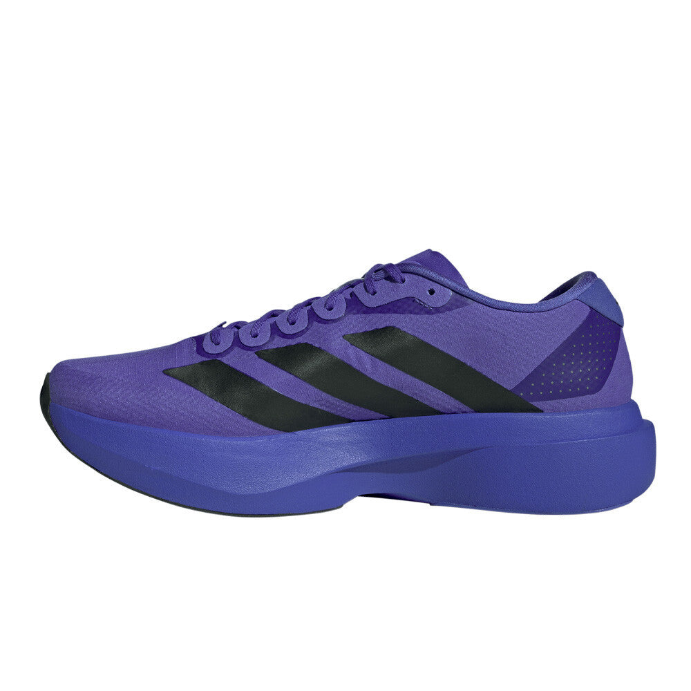 adidas Adizero Evo SL Woven Men's Running Shoes - Solar Purple/Core Black/Iron Metallic