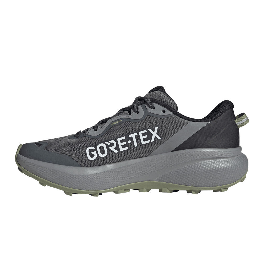 adidas Terrex Tracefinder Plus GORE-TEX Men's Trail Running Shoes - Grey Five/Grey One/Core Black