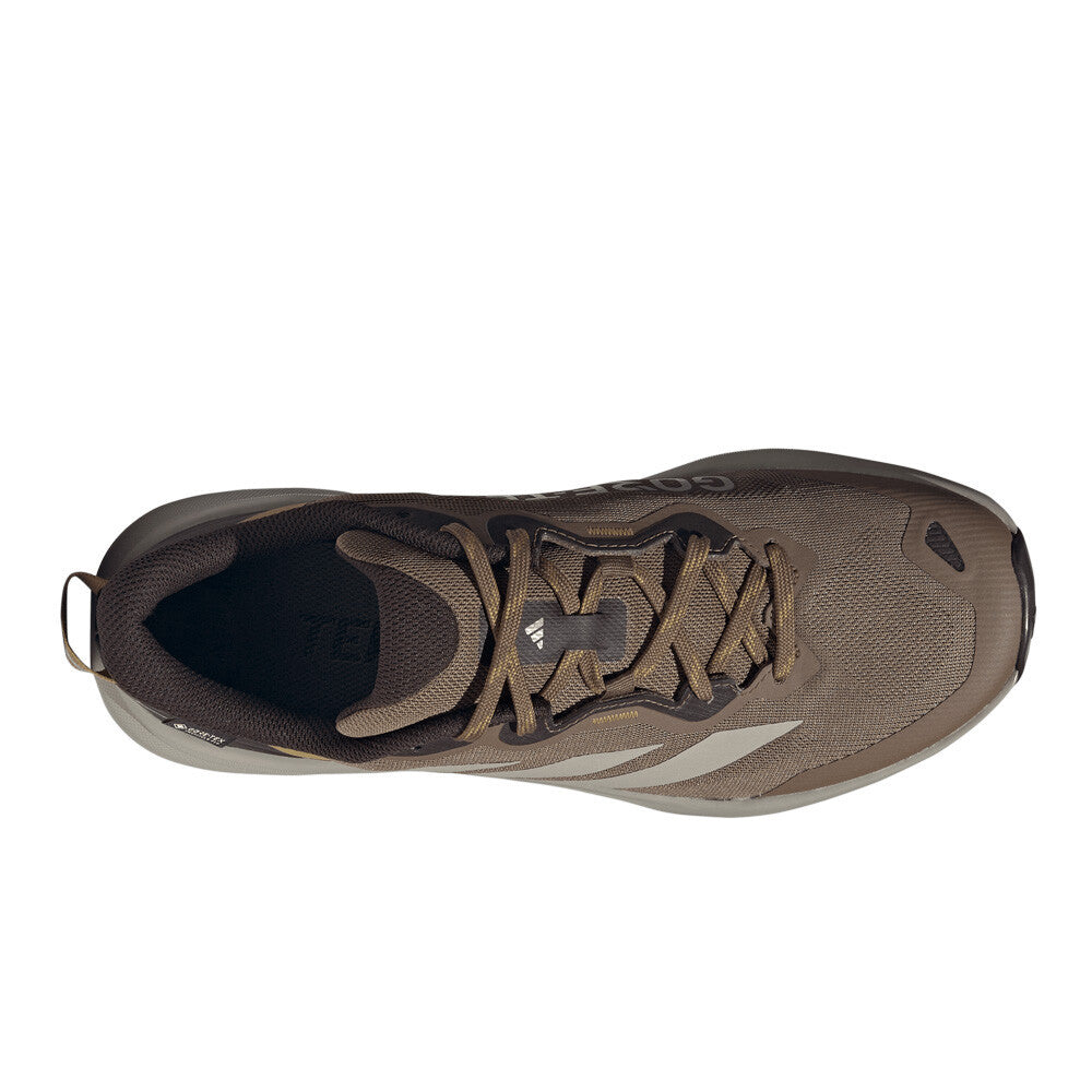 adidas Terrex Tracefinder Plus GORE-TEX Men's Trail Running Shoes - Brown Oxide/Light Brown/Aurora Coffee