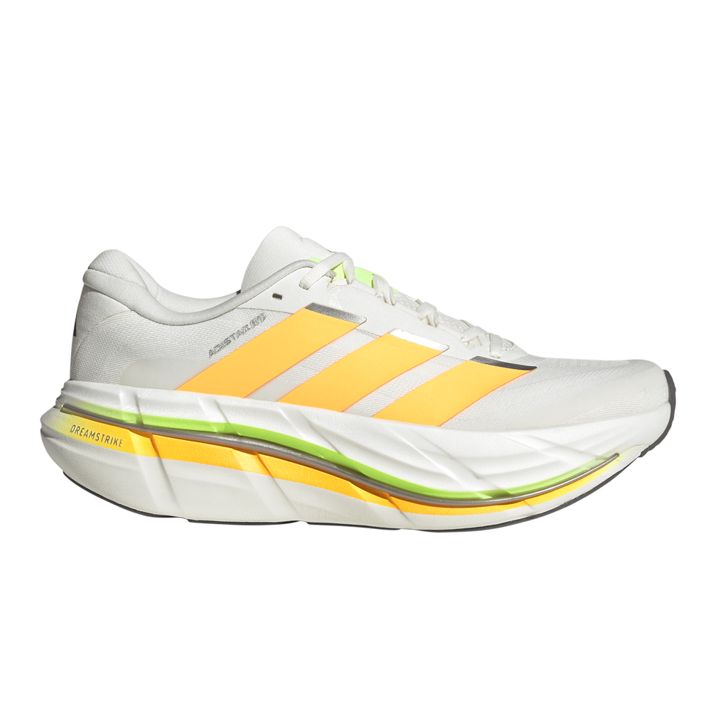 adidas Adistar BYD 2 Men's Running Shoes - Cloud White/Lucid Tangerine/Signal Green