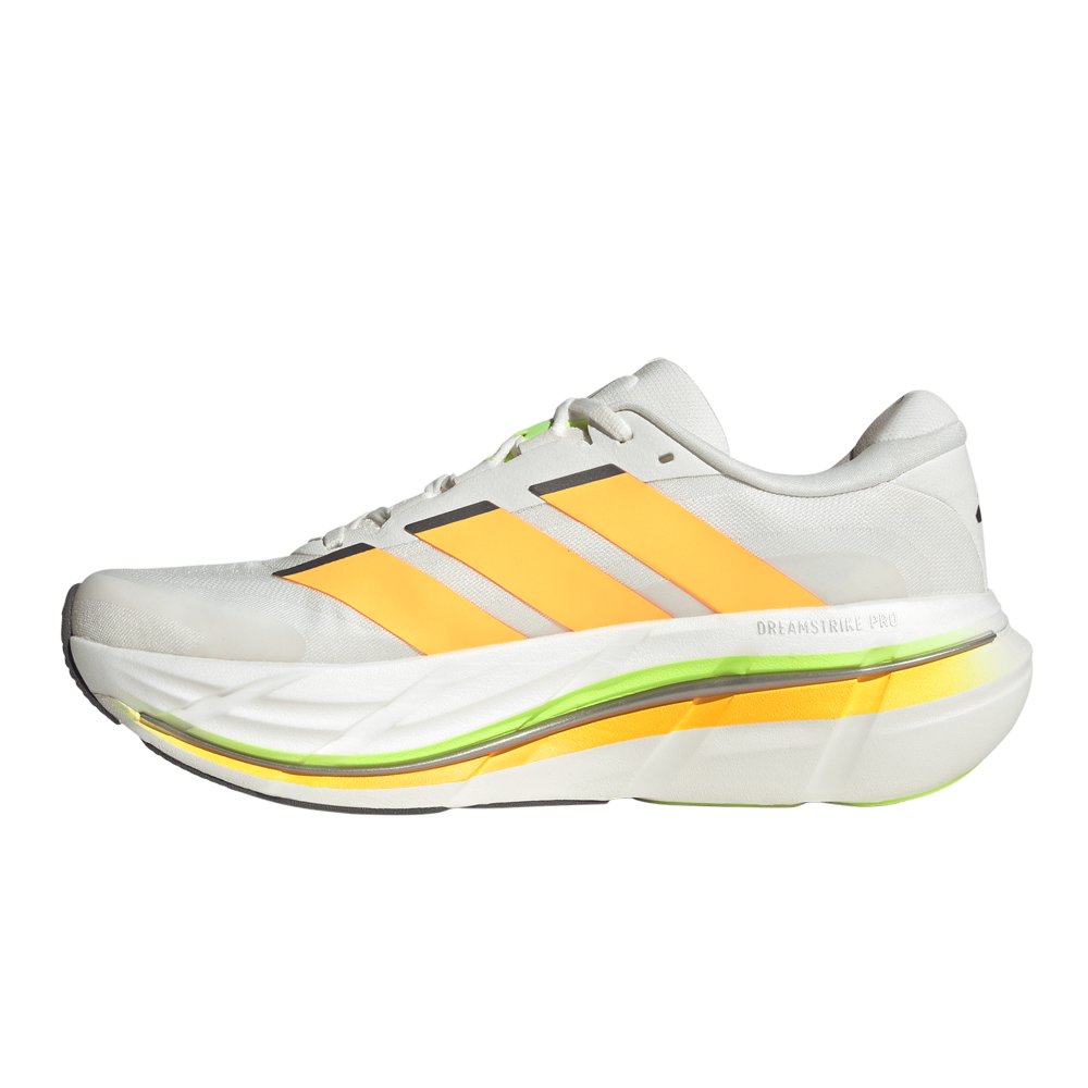 adidas Adistar BYD 2 Men's Running Shoes - Cloud White/Lucid Tangerine/Signal Green