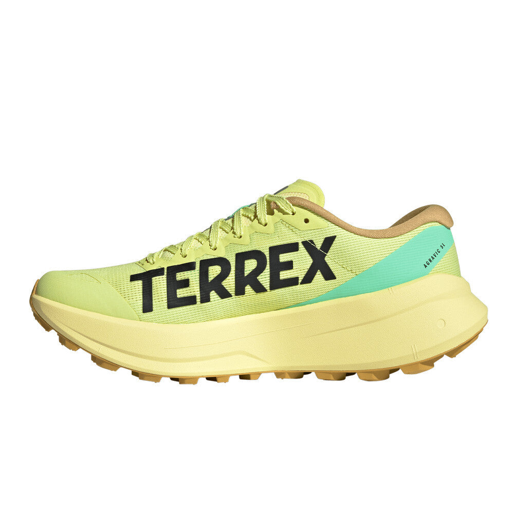 adidas Terrex Agravic SL Men's Trail Running Shoes - Frozen Lemon/Core Black/Pulse Mint